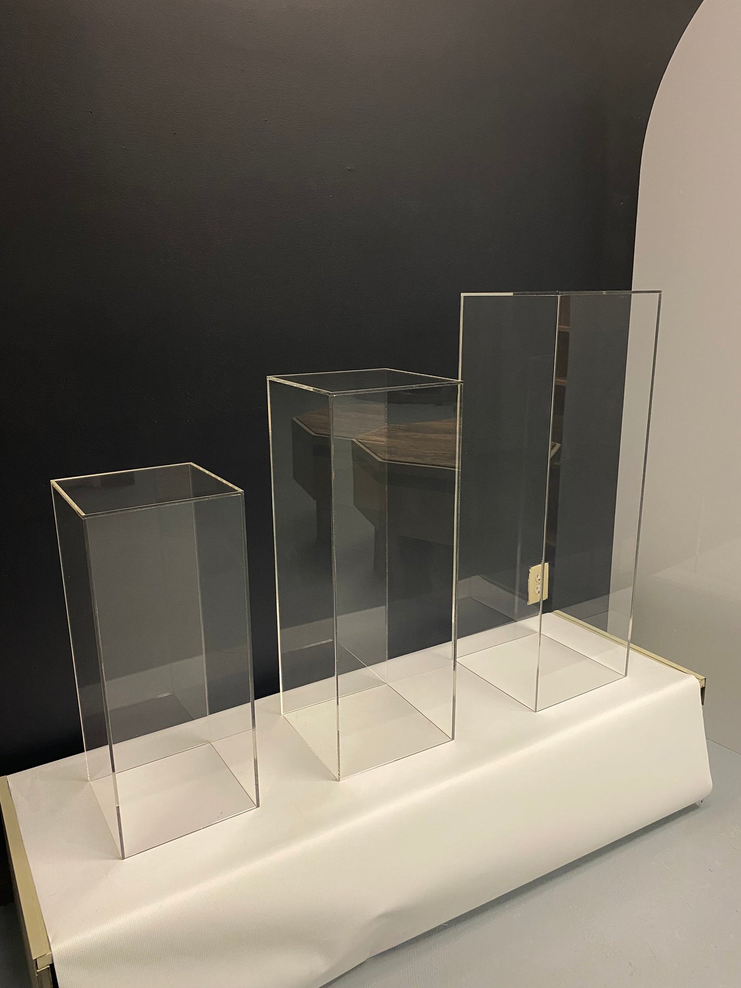 Clear Acrylic Pedestals