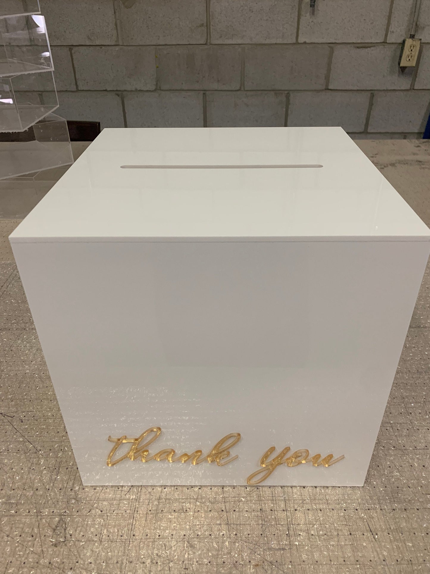 Acrylic Card Box